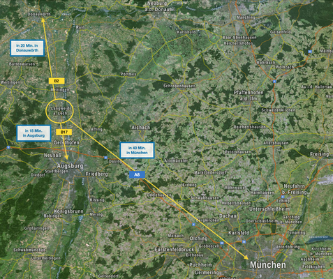 Lage_Langweid am Lech