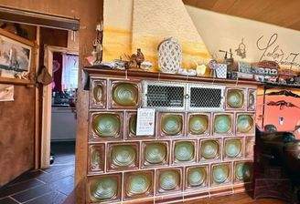 Kaminofen im Wohnzimmer