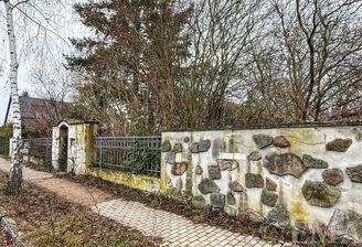 Blick zum Grundstück