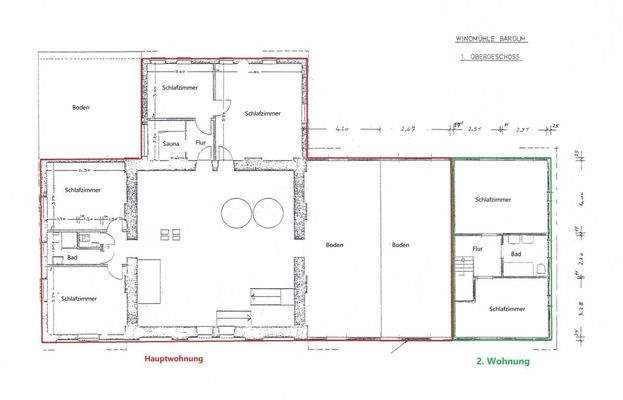 Grundriss Obergeschoss