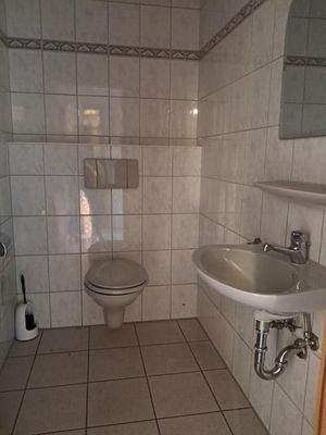 Gäste-WC im Erdgeschoss