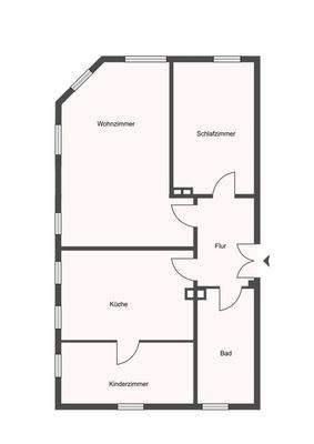 3-Zimmerwohnung Erdgeschoss 