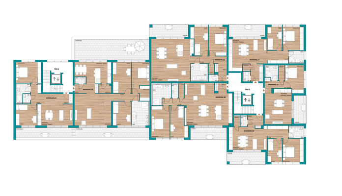 Grundriss 2. Obergeschoss
