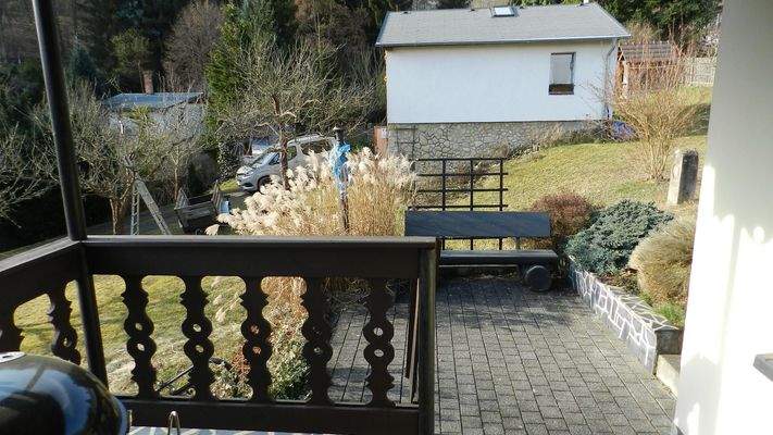 Außenzugang zur Terrasse