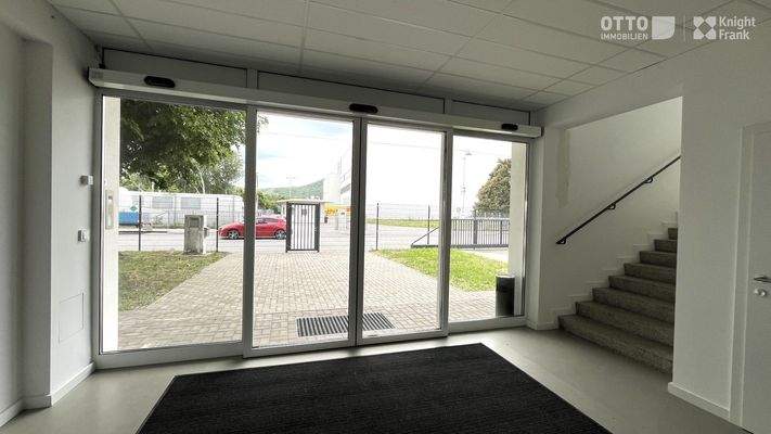 Eingangsbereich Büro
