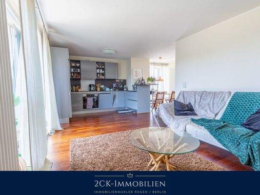 Blick in den Küchenbereich