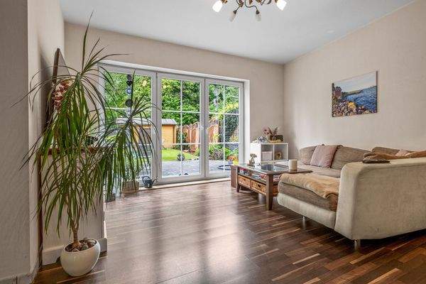 Wohnzimmer der Wohnung E