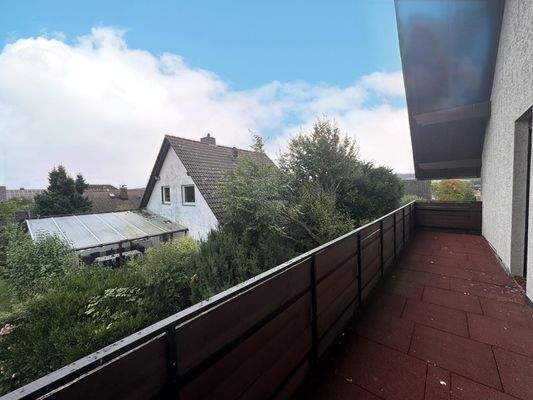 Balkon im Obergeschoss
