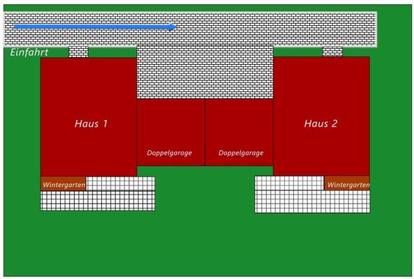 Entwurf Planung EFH1 und EFH 2