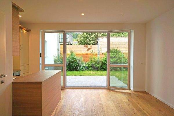 Ausgang auf die Terrasse