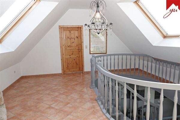 Galerie im Dachgeschoss