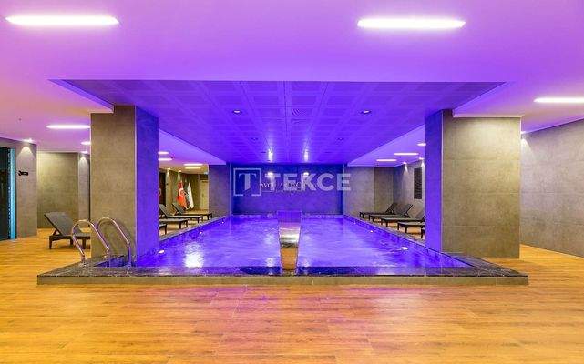 Apartments in a Complex with Pool in İzmir Bayraklı