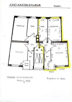 Grundriss Borstellstr. 64