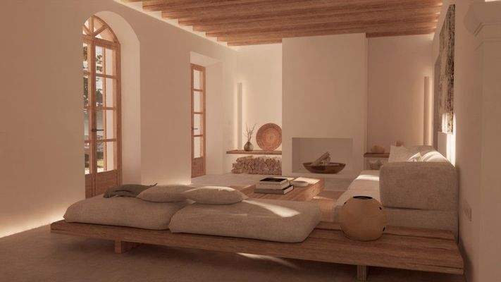 Altes Steinhaus mit Restaurierungsprojekt zum Verkauf in Costix, Mallorca