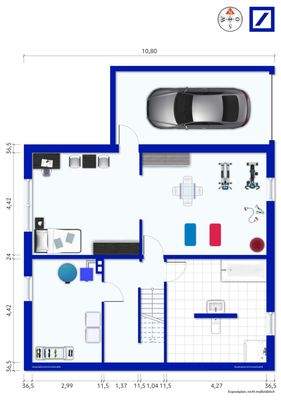 Grundriss Souterrain