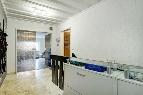 Blick ins Wohnzimmer