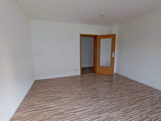 Ansicht III: Wohn- und Esszimmer