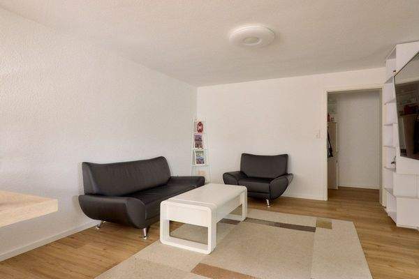 Blick in das Wohnzimmer