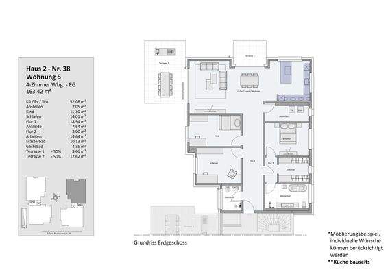 Grundriss Wohnung 5 