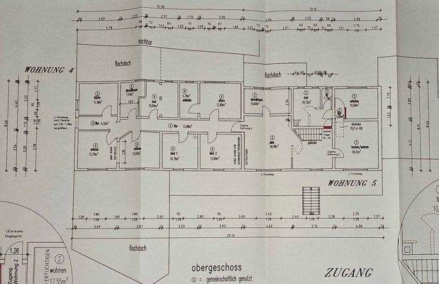 Grundriss Obergeschoss