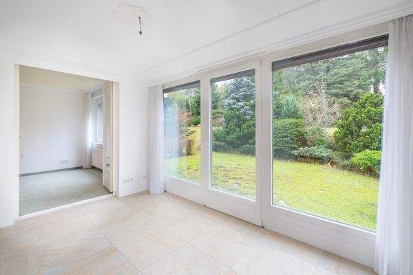 Gartensalon mit Zugang zu Schlafzimmer 2