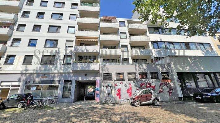 Blick aus dem Innenhof