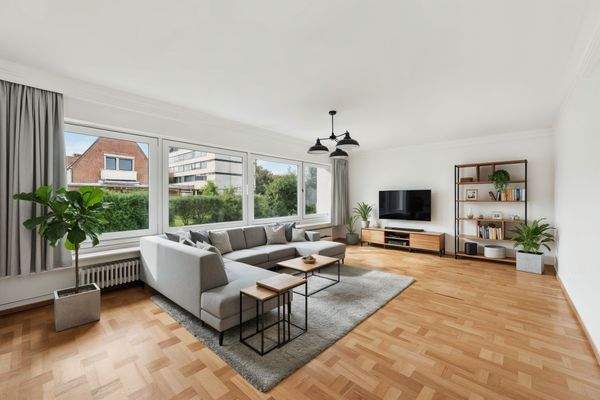 Wohnzimmer-Staging - (KI generiert)