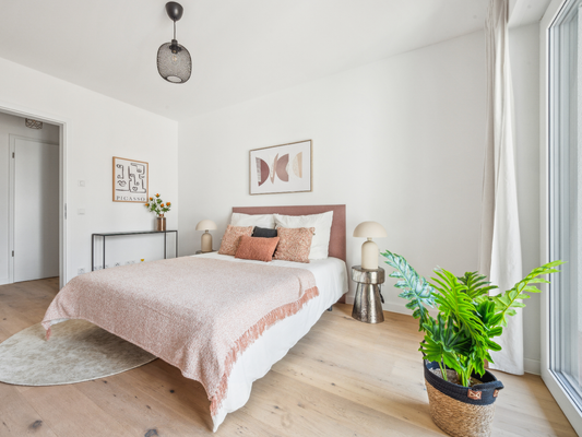 Schlafzimmer Musterwohnung