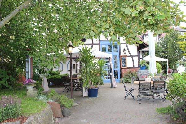 Außenbereich Biergarten