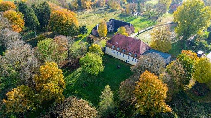 Luftaufnahme Parkanlage