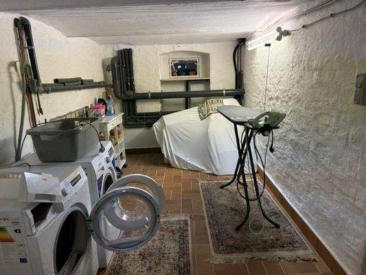 Waschküche im Keller