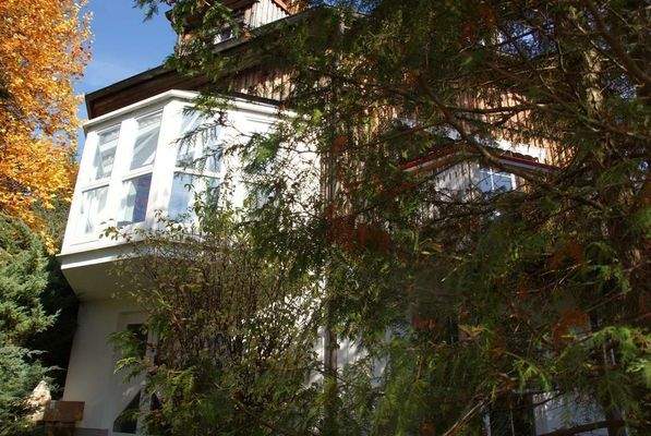 Wintergarten Hauseingang