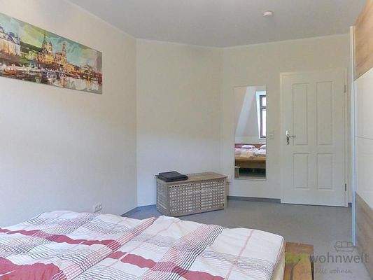 Schlafzimmer, Eingangsbereich