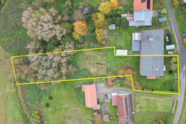 Luftaufnahme Grundstück