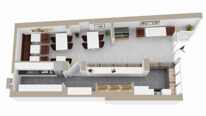 Grundriss - ohne Nebenräume