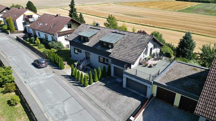 Blick auf die gesamtes Objekt 