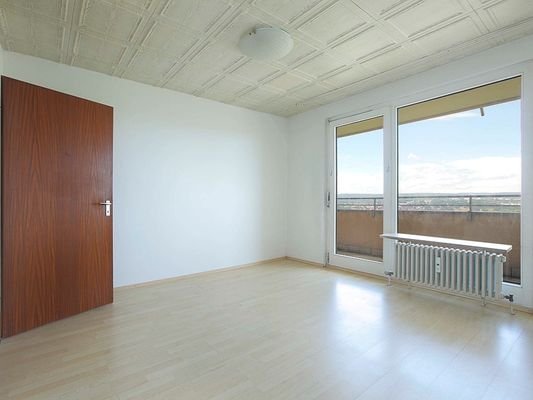 Schlafzimmer mit Balkon