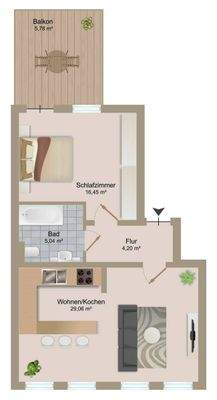 Grundriss 2. OG links