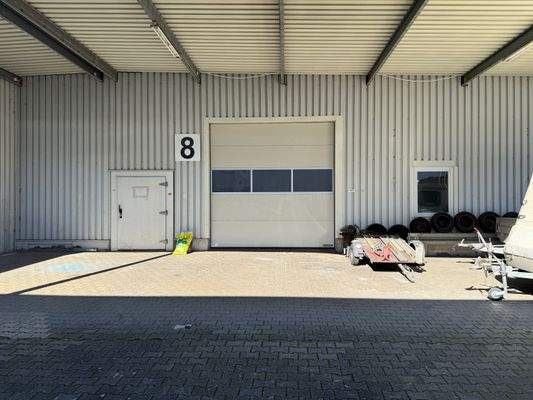 Außenansicht Halle 8