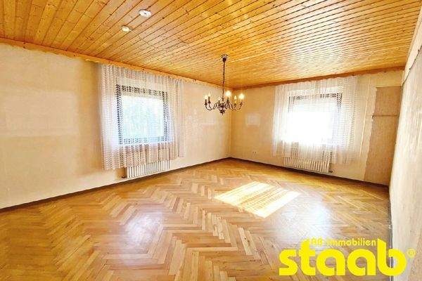 Ausschnitt Wohn-/Esszimmer im Obergeschoss