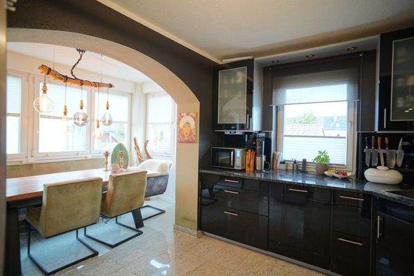 Küche mit Esszimmer