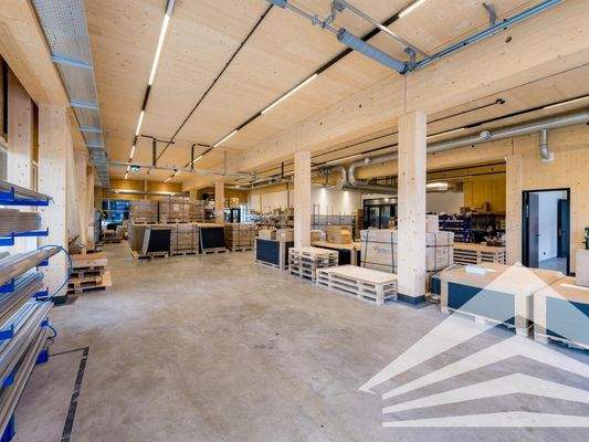 Ansicht Lager / Werkstatt