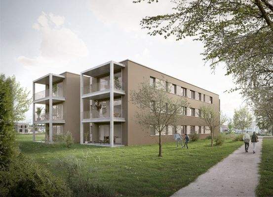 Visualisierung Außenansicht Westen