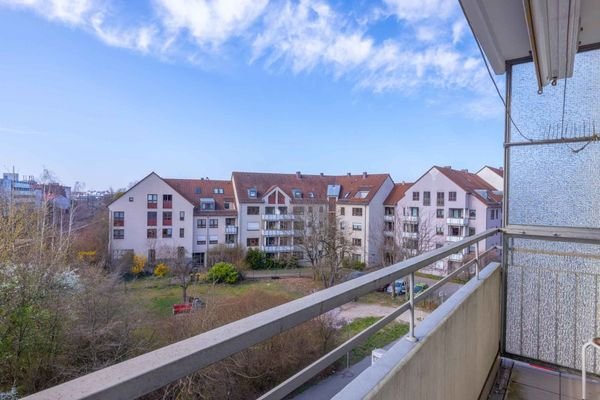 Blick vom Südwest-Balkon