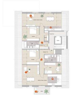 Grundriss Dachgeschoss