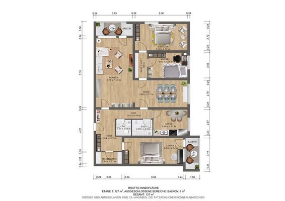 Grundriss neu Whg.62
