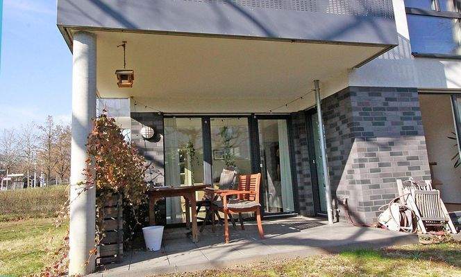 Überdachte Terrasse