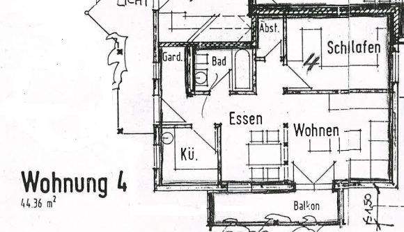 Grundriss Whg. 4