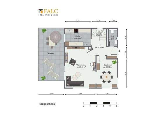 Grundriss Erdgeschoss 