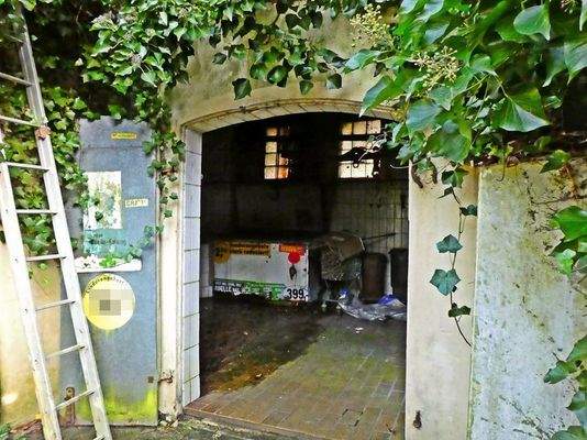 Blick in die Schlachterei